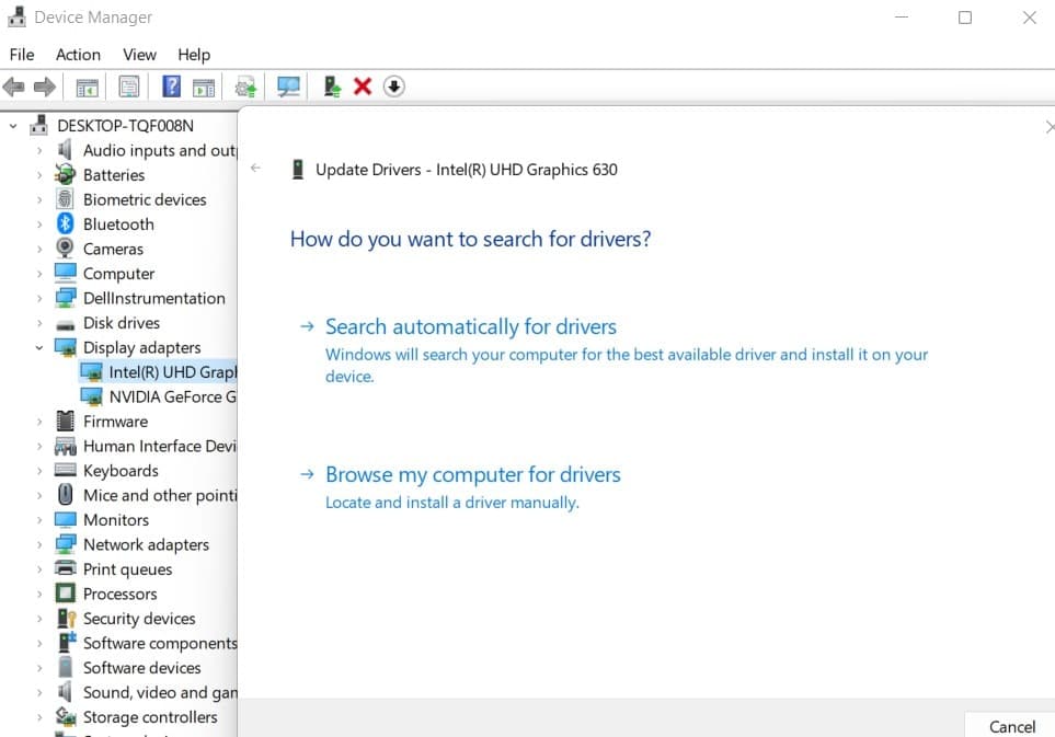 update driver windows 11